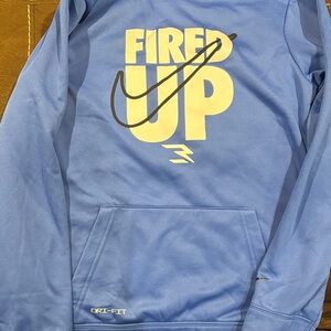 Nike Kids Blue Dri-FIT Hoodie